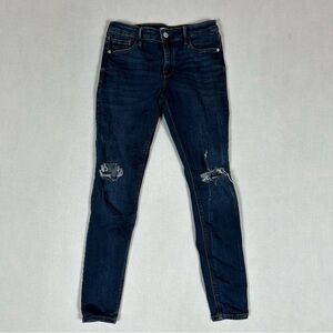 Old Navy Rockstar Super Skinny Jeggings Womens 2 Regular Mid Rise Stretch Denim